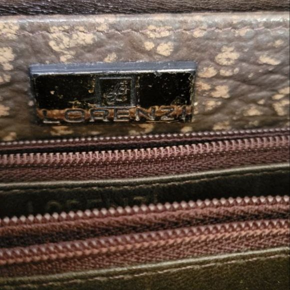 GREY BUFFALO SKIN HANDBAG - Picture 6 of 11